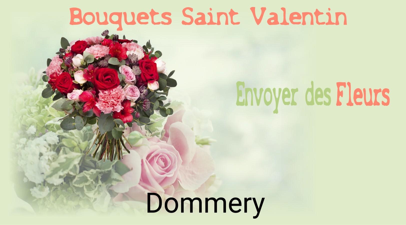 Roses de Saint-Valentin livrées à Dommery